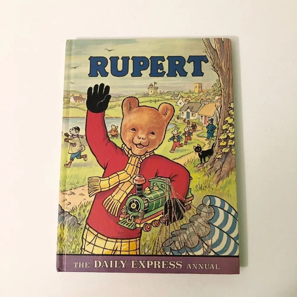 1976 Rupert The Daily  Express Annual Beaverbrook Newspapers Ltd Book - Picture 1 of 16